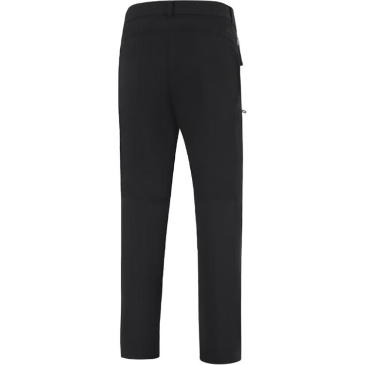 Li-Ning Solid Color Mid-Rise Simple Versatile Straight-Leg Sports Pants Men bottoms Black AYKU783-1