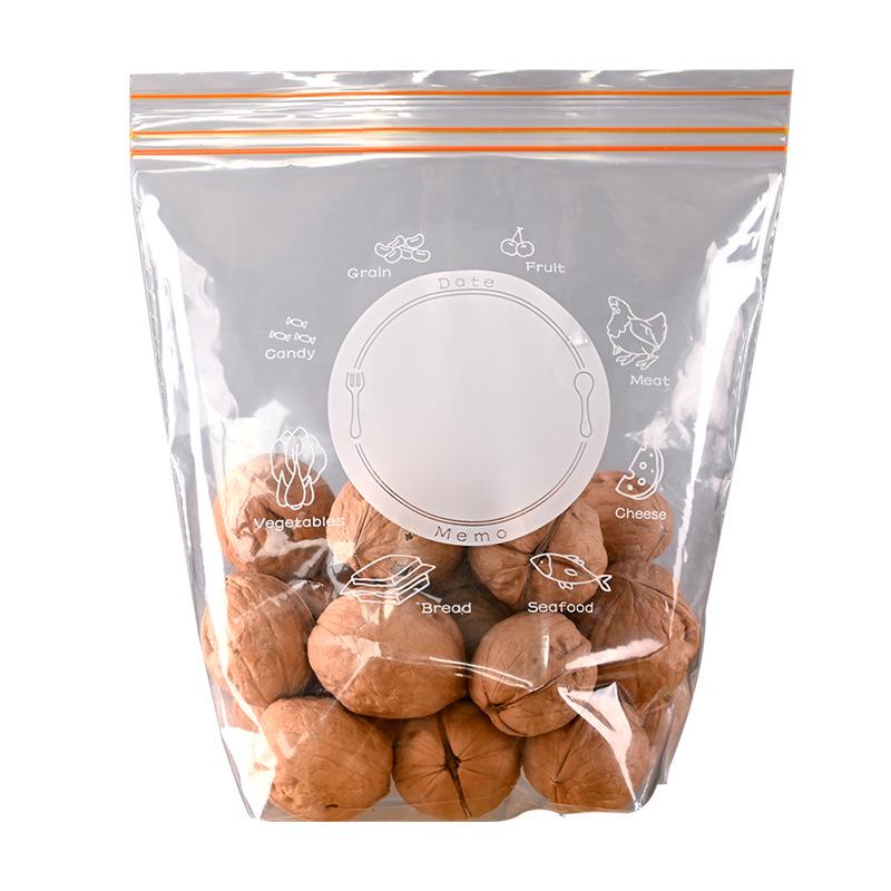 Thickened Self-Sealing Multi-Functional Freezer Storage Bags for Kitchen