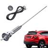 Extended Car Roof Antenna Booster FM AM Radio Aerial with Spring Soft Rod for Improved Signal Reception On Vehicles