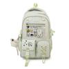 Schultasche Japanischer ins Stil Schultasche Mittelschule Mädchen Rucksack mit großem Fassungsvermögen Hoher Wert Transparente Schmerztasche Schüler Freizeitrucksack