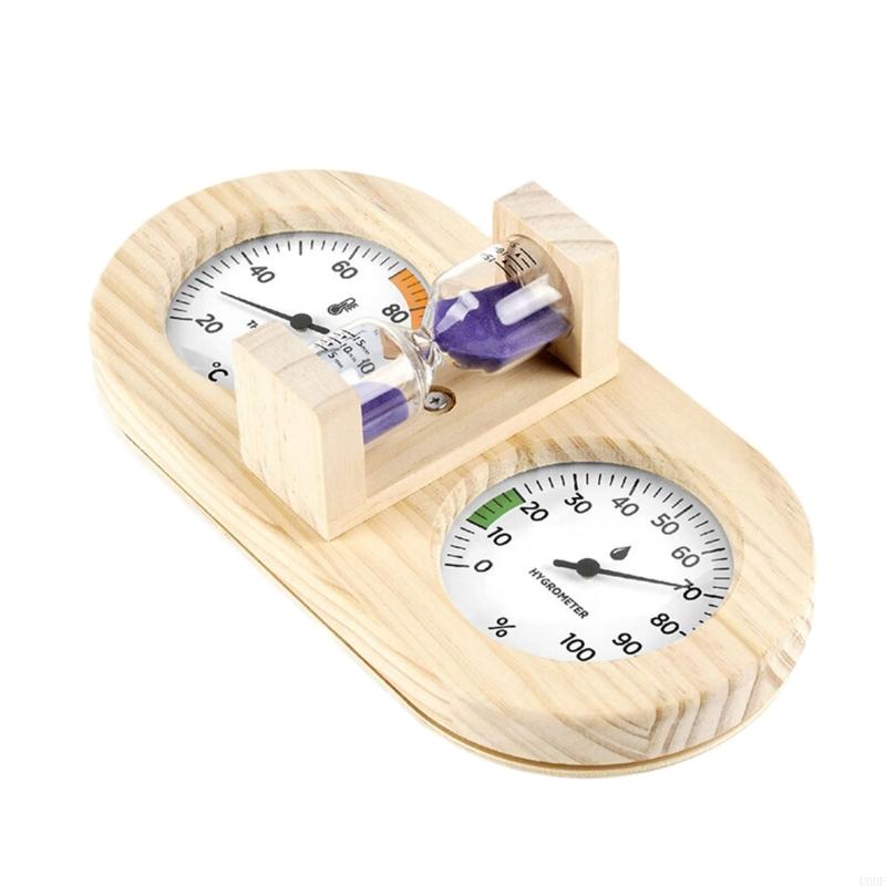Waterproof Wall Mounted Temperature Humidity Meter for Sauna Room Steam Room