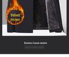 Men's Plus Velvet Jacket for Middle-aged & Elderly - Thick Winter Coat for Dad & Grandfather
