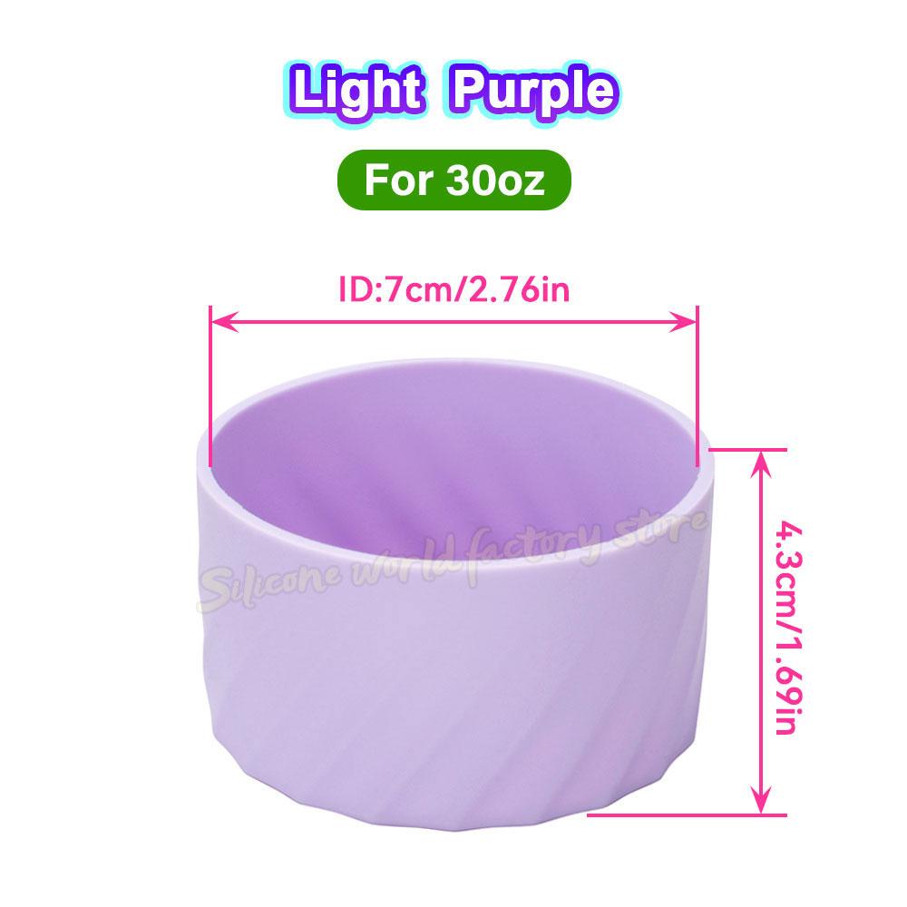 SW 40oz/30oz Fund de Cupă din Silicon pentru Pahar Stanley Adventure Quencher pentru Sticlă de Apă IceFlow cu Pai de Plăcut Mânecă 7.5/7CM