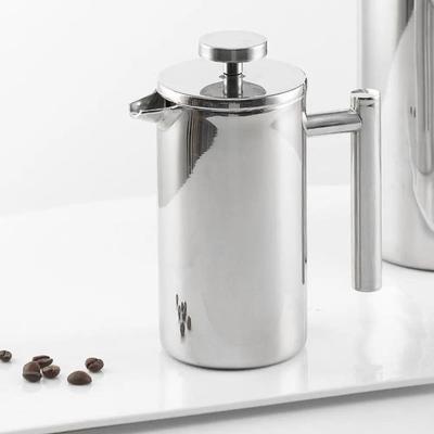 Cafetière Isotherme à Double Paroi Système de Filtration Machine à Café à Piston Café Fait Main