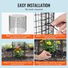 6 Pack Plant Protector from Animals 12.6'' Dia. X 14'' H Metal Plant Cage