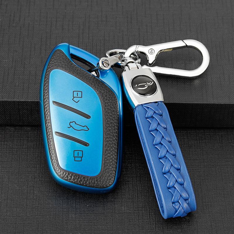 Compatible Key Case for Roewe I5 (21 Models), i6/RX5MAX (20 Models), RX3, MG HS, and EZS Buckle