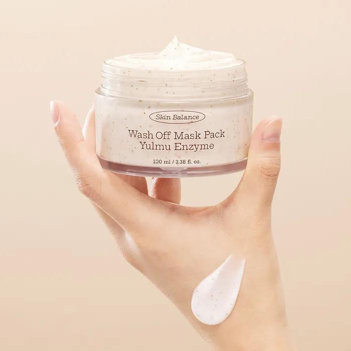 [Moisturizing Scrub] Skin Balance Yulmu Enzyme Wash-Off Mask Pack 100ml