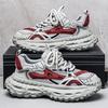 Freizeit-Sneaker Sport und Freizeit Freizeitschuhe Slipper Schuhe für Herren Plateau Sport Höhenerhöhend Abriebfest Alleskönner