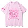 Bad Gyal Reine Baumwolle Lässige T-Shirts Emblema BG Exklusive T-Shirts Damen Herren Rundhals Kurzarm Tops