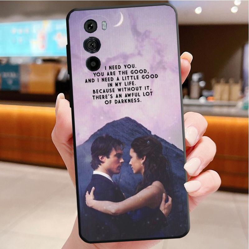 Vampire Diaries Damon Phone Case For Motorola Moto G Stylus 5G G Play G Power G 5G G Pure 2023 2024 E20 E22 E22i E32 E40 E13