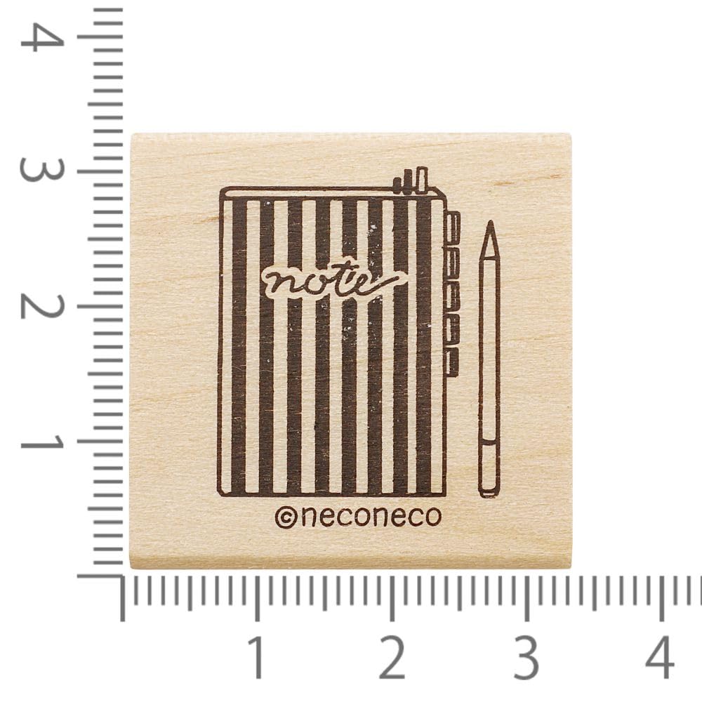 KODOMO NO KAO Face Stamp Neko Stamp Notebook Pen Children's "Neko 1742-004"