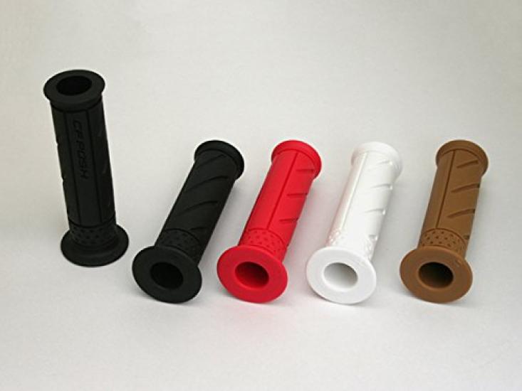 POSH Works Open Overall Length 811600 Grips, End, Black, 22.2mm, 122mm,
