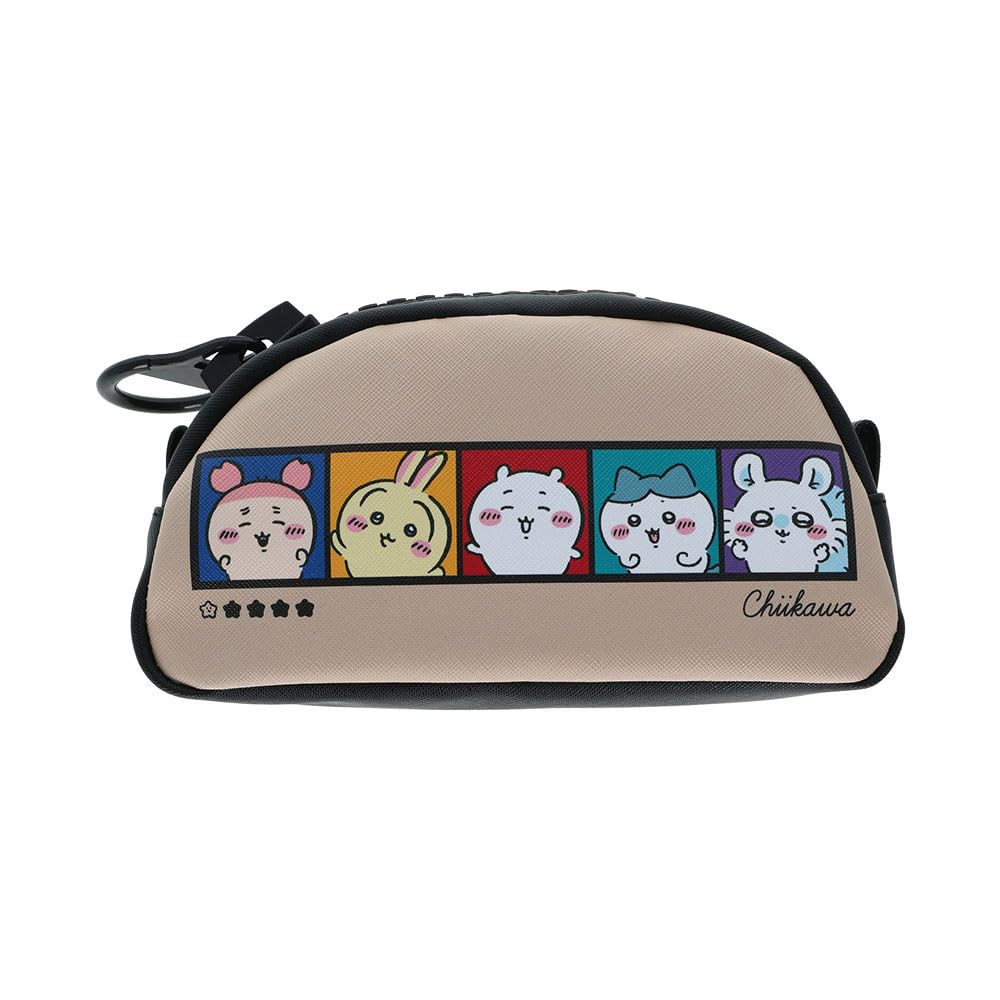 Stationery Chiikawa Goods Pen Case Large Capacity Big Zip Beige S1430670 Sun-Star
