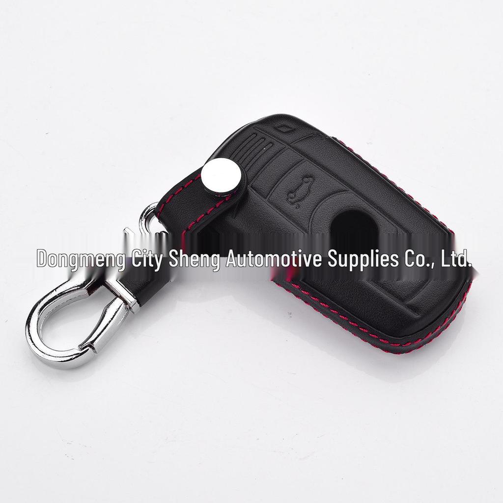 Genuine Leather Car Key Case for Mini 1 & 3 Series – Hot-Pressed Shaping Original Key Cover