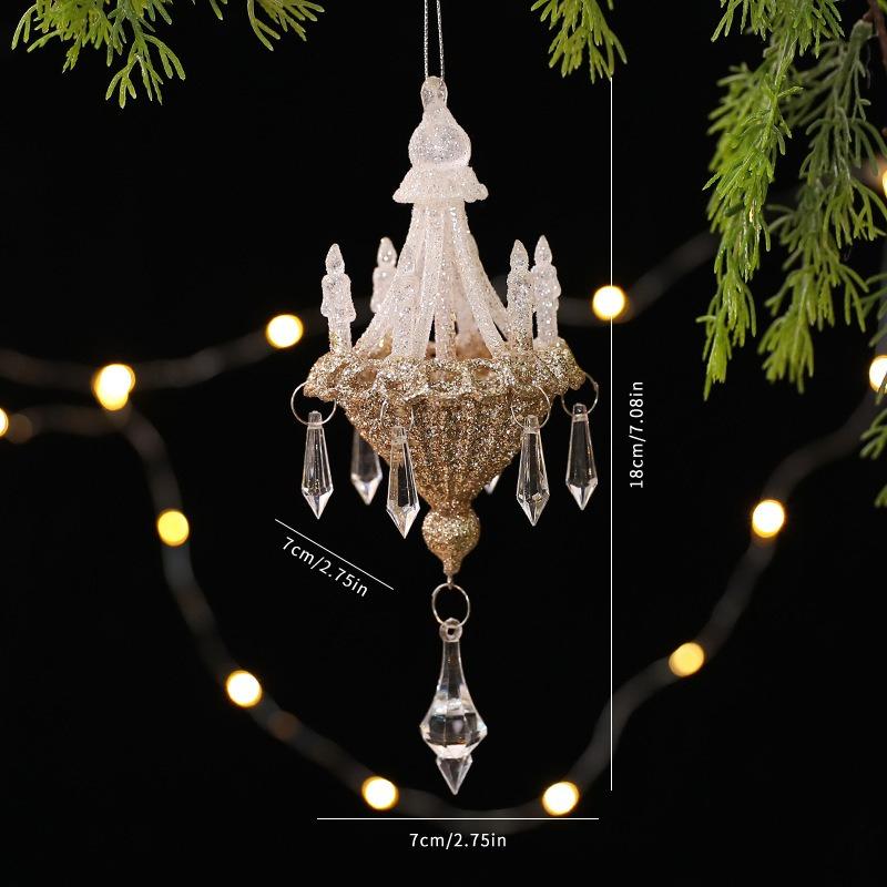 

Ins Style Highend Christmas Decorations Christmas Tree Decorations Indoor Pendants and Ornaments 7x7x18cm