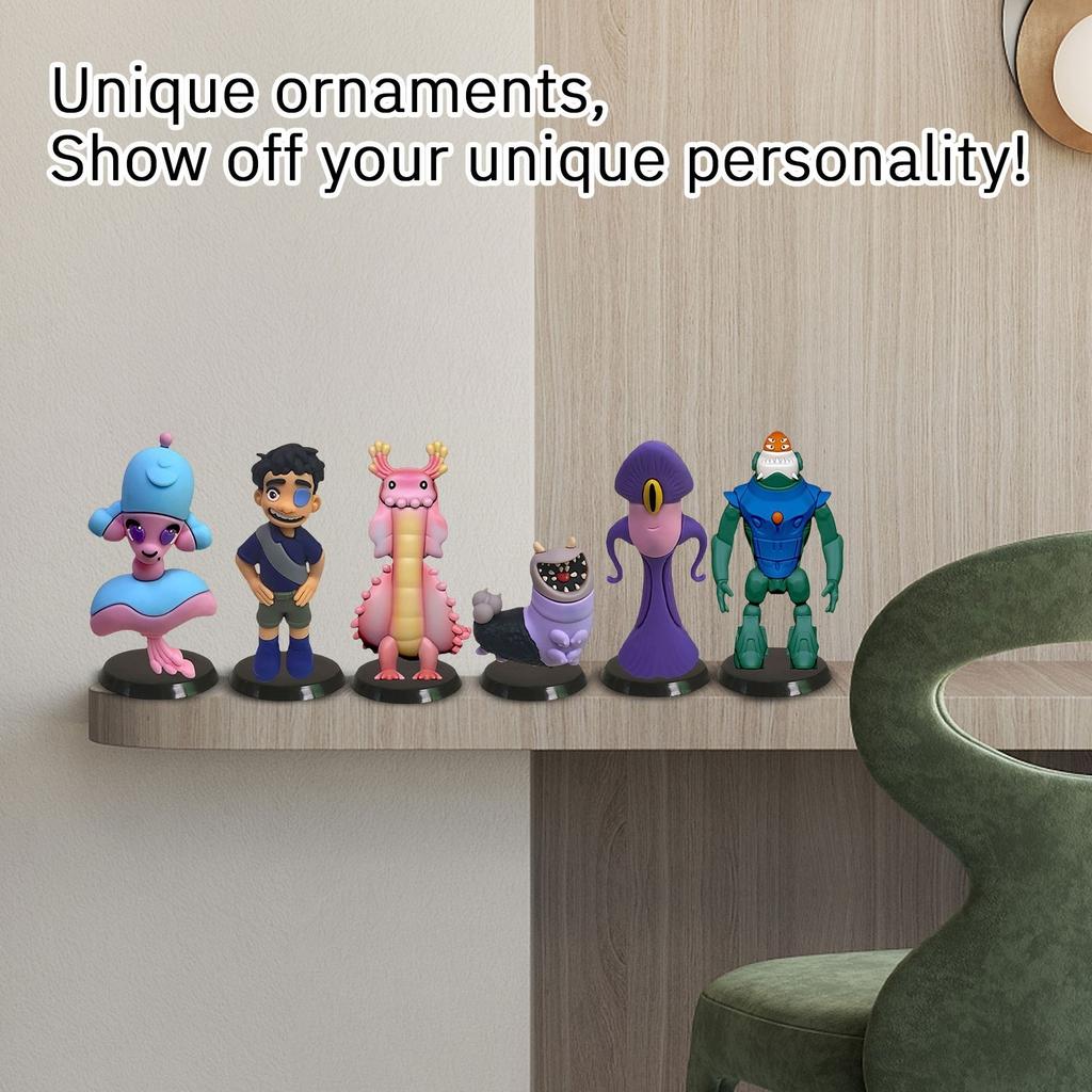 Creative Decoration Desktop Ornaments Toys And Cute Dolls