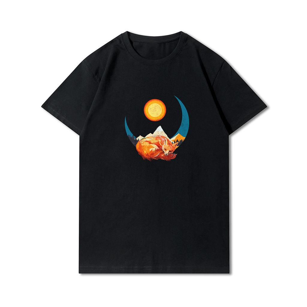 100 vzorů letní nadměrná trička pro ženy s potiskem zvířat, ležérní krátké rukávy, 100% bavlna, výstřih do O