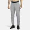 Nike Pro Therma-Fit Sports Casual Polyester Autumn Winter Drawstring Slim Fit Windproof Low Waist Knit Pants Men Bottoms Gray DD1881-010