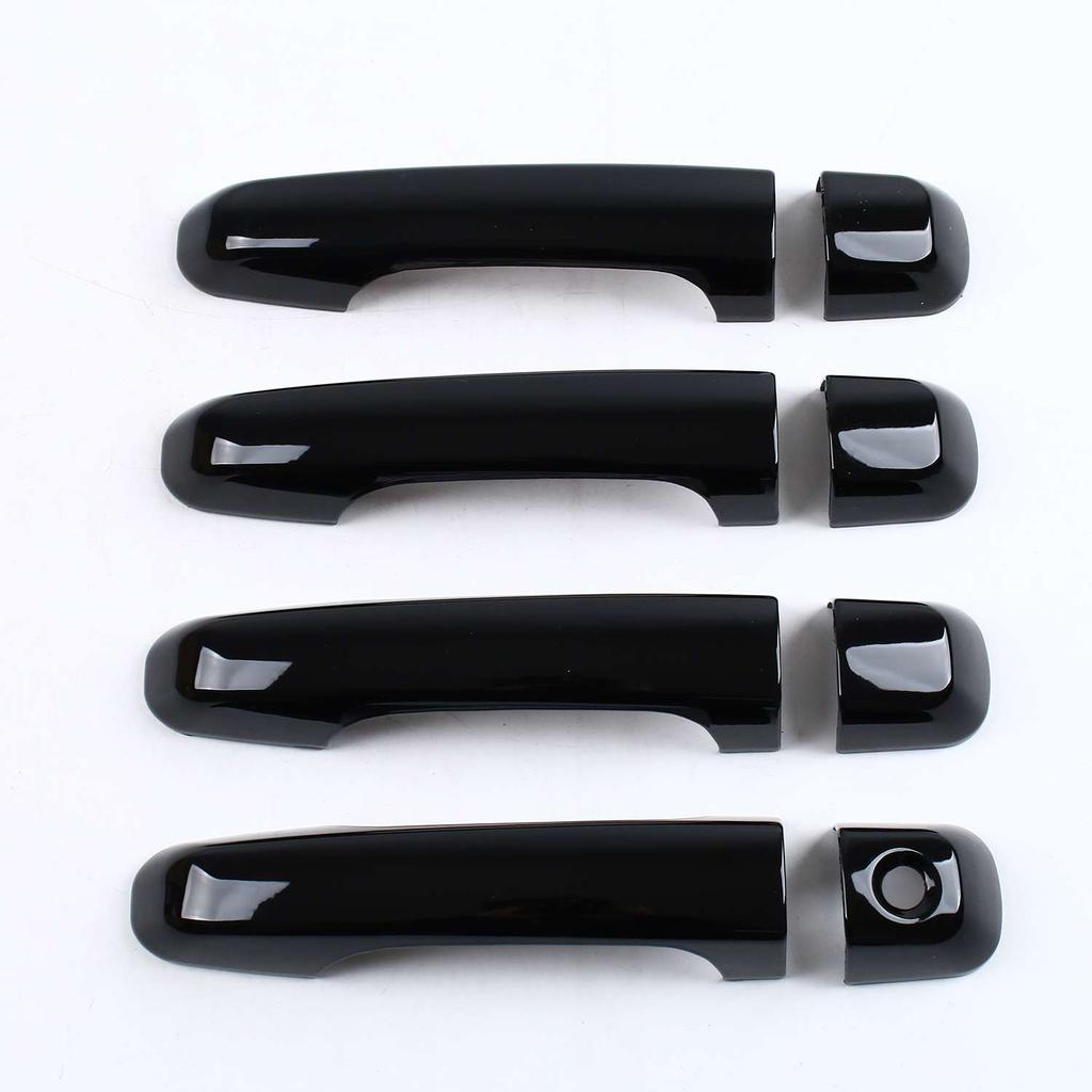 For Toyota 4Runner 4 Runner 2010 2011 2012 2013 2014 2015 2016 2017 ABS Glossy Black Door Handle Cover Car Styling Accessories