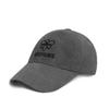 ABEEHUMS Pigment Washing Logo Ball Cap ABH356-002 GRAY