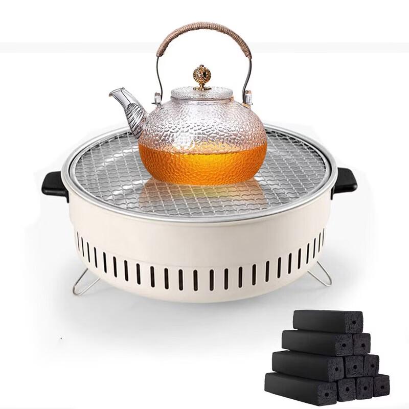 Chuanfeng Outdoor Tea Boiling and BBQ Grill 3-Piece Set