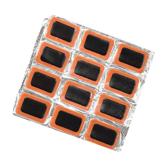 12Pcs/24Pcs Durable Bicycle Tire Repair Patch Rectangle Good Toughness Lightweight Useful Bike Tire