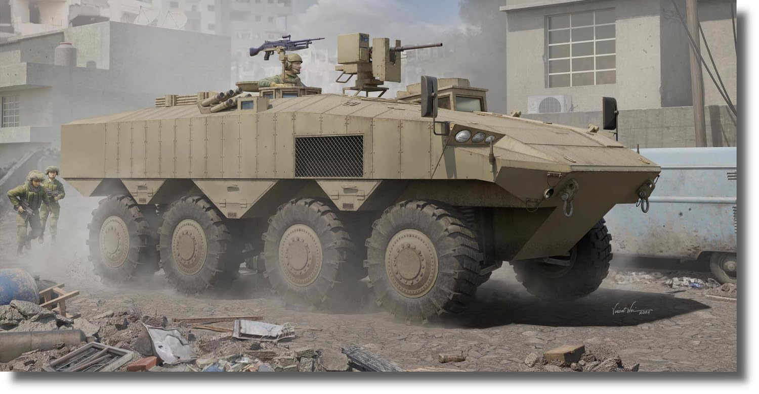 

Hobby Boss Fighting Vehicle Series Israel Eitan Armored Personnel Carrier Plastic Model 84509 1/35 (Military Vehicle)