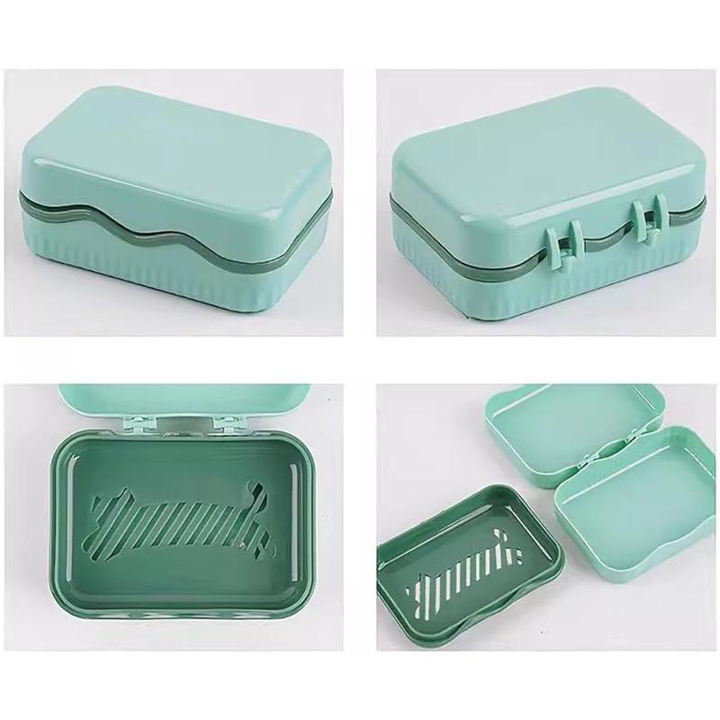 Creative Flip Soap Nordic Minimalist Plastic Drain Home Hotel Soap Box Bathroom Soap Easy To Use for Draining Water