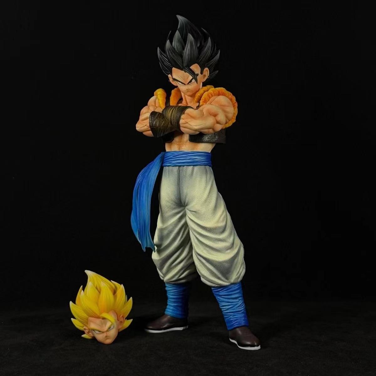 

Anime Drogan Boll Vegetto Figure Super Saiyan Gogeta Action Figures Pvc Statue Desktop Ornament Collection Model Toys Gifts