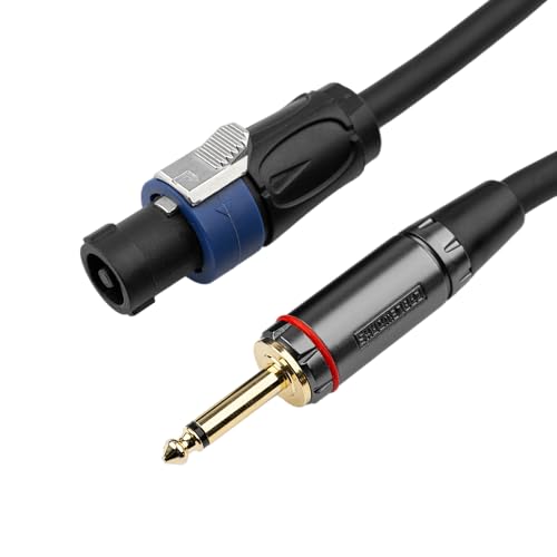 Cableworks by Gator Cases Headliner Series Speaker Cable (15ft) for TS-Phone/Speakon (GCWH-SPK-15-1TL) [Official Japanese Product]