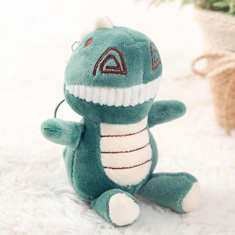 1Pcs Cute Plush Dinosaur Doll Toy Pendant Cute Plush Keychain Bag Pendant Christmas Gift