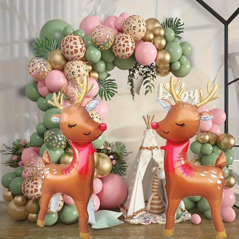 1pc 60inch Large Stand Reindeer Balloons Christmas Balloon Christmas Decoratio for Home Shopping Mall Navidad 2026 Deco Supplies
