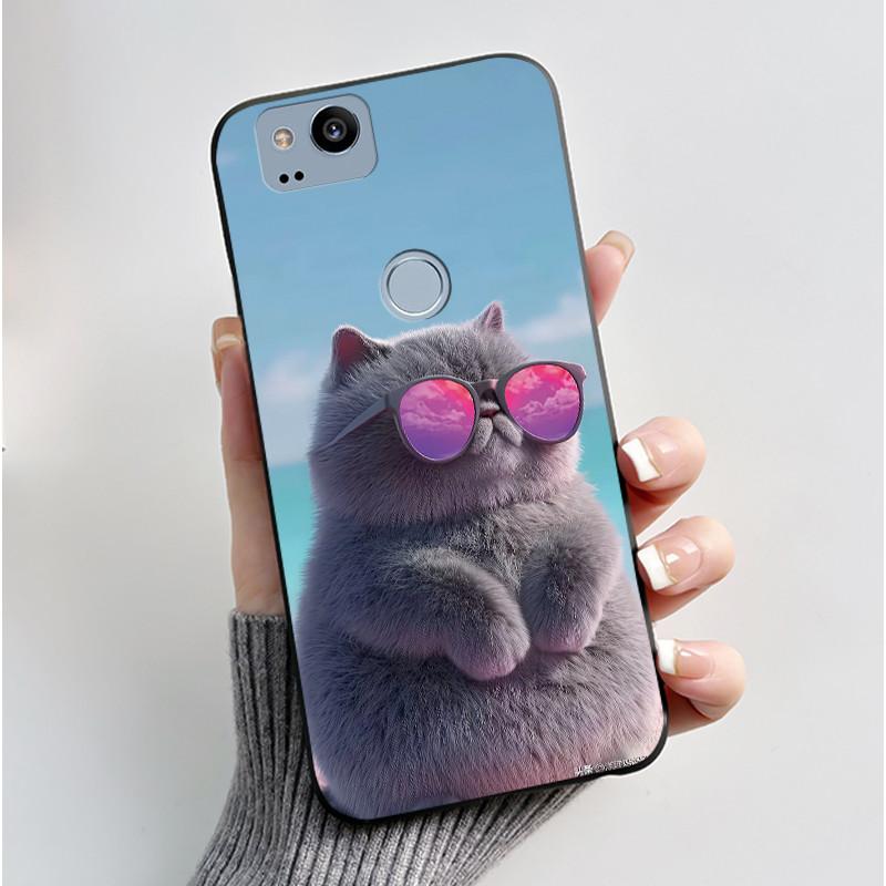 Matte Case For Google Pixel2 Pixel 2 XL Phone Cover for Google Pixel 2 XL 2XL Luxury Cute Cool Soft Silicone TPU Cases Bumper