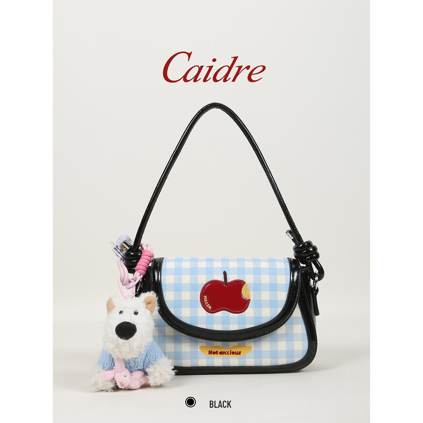 Korean Cute Plaid Puppy Preppy Style Crossbody & Shoulder Bag
