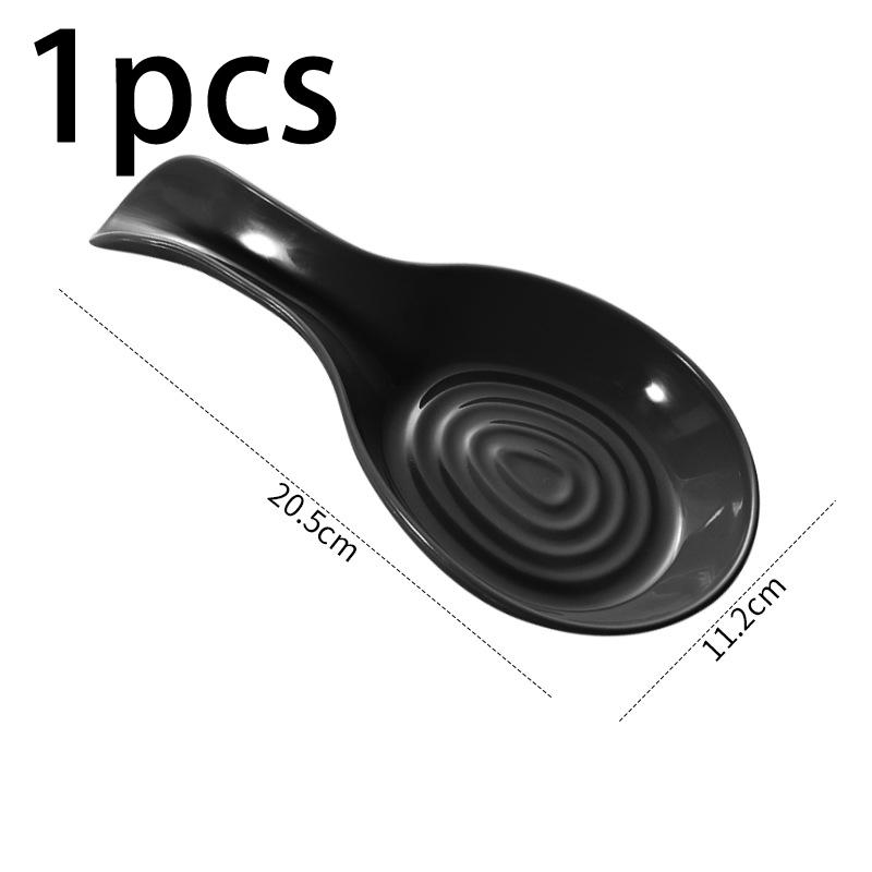 Soporte para Cuchara Grande de Cerámica Soporte para Cuchara Resistente al Calor Soporte para Cuchara de Cocina Soporte para Cuchara de Café Apto para Lavavajillas Soporte para Cuchara de Cerámica