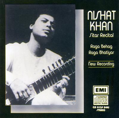 CD NISHAT KHAN  - Sitar Recital CDPSLP5441 EMI 1991 India World Music Used