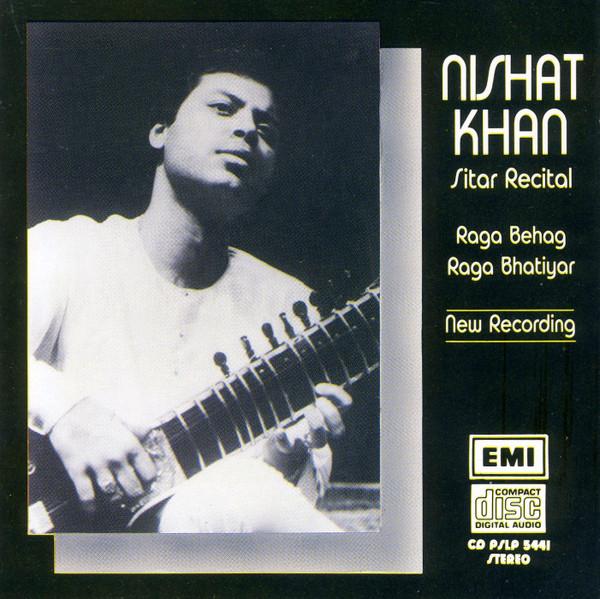 

CD NISHAT KHAN - Sitar Recital CDPSLP5441 EMI 1991 India World Music Used