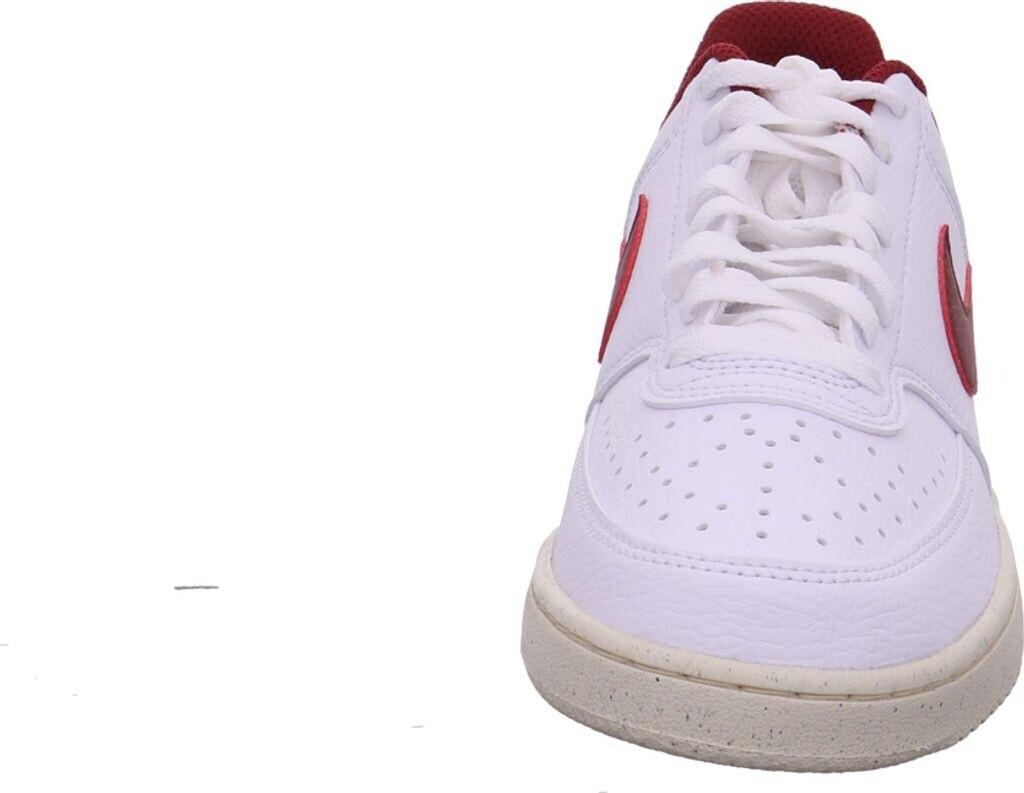 Кроссовки Nike Court Vision Low Next Nature Women белый/муслин/металлическая золотая звезда/командный красный