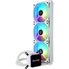 Enermax ventilateur processeur liqmax iii argb 360 - blanc