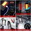 Foldable LED Magnet Camp Light Portable Tent Vintage Lamp Waterproof Night Camping Lights Outdoor Garden Light