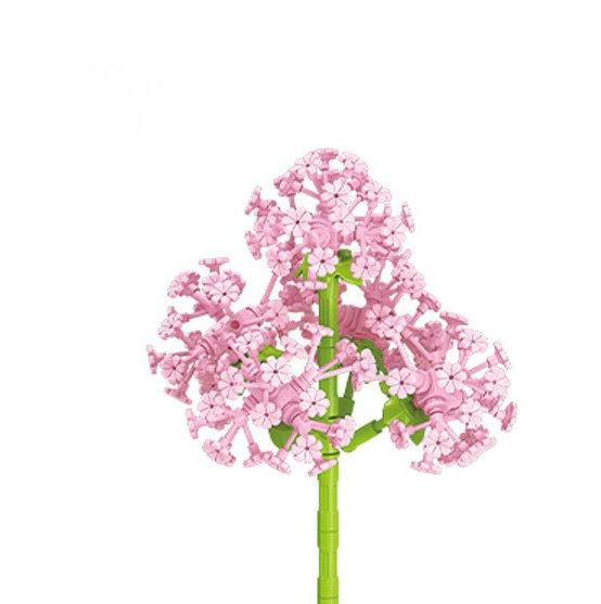 Modello Fiore Bouquet Eterno Blocchi da Costruzione Pianta Decorativa Creativa per Scrivania Casa Assemblare Mattoncini Giocattolo Educativo Regali per Bambine Bambini