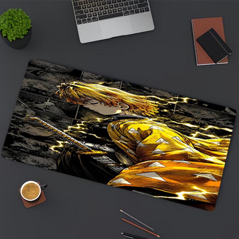 Demon Slayer Print Mouse Pad, for Keyboard Pad Laptop PC Mat for Office Home Use, Desk Decor, Perfect Birthday Gift for Gamers