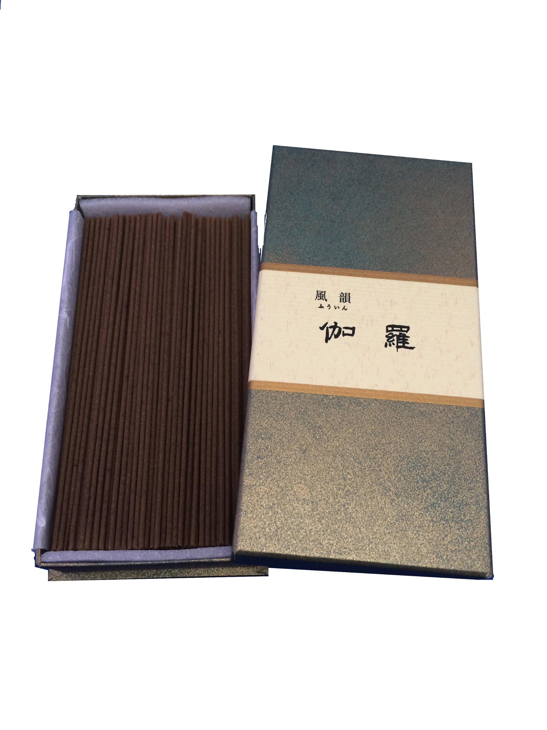 

Ishi no Sakai Fuin Kyara Incense, Short, Value Pack (220 Sticks), Minori-en, Blissful Time and Space, Premium Incense