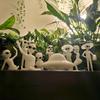 Glow in The Dark Alien Planter Tree Spirits Plant Accessory Miniature Luminous Garden Ghost Decor,Outside Indoor Outdoor Patio Lawn Yard Decoration