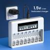 1.5V AAA 1200mwh Li-ion Battery Rechargeable AAA Battery Lithium +8 Slots LCD Smart Battery Charger