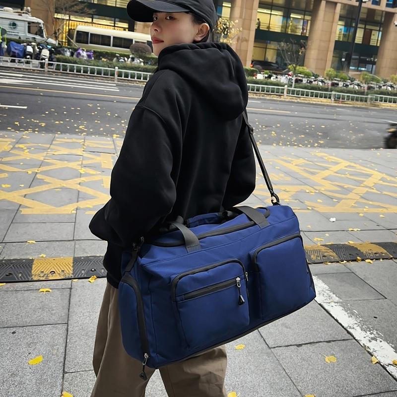 Short Distance Travel Bag Separation Shoes Bags Large Capacity Sports Fitness Bag Dry Wet Separation Men Women Storage Bag Handbag