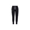 Under Armour Solid Color Logo Print Drawstring Sweatpants Women Bottoms Black 1373025-001