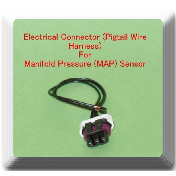 3 Wire Electrical Connector of Mass Air Flow Sensor MAS0193 Fits: GM