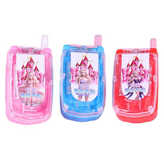 Kids Mobile Boys Phone Toy with Simulated Girls Princess Flip Phone