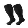 Solid Color Compression Socks Plus Size Hosiery New Calf Socks  Women Men